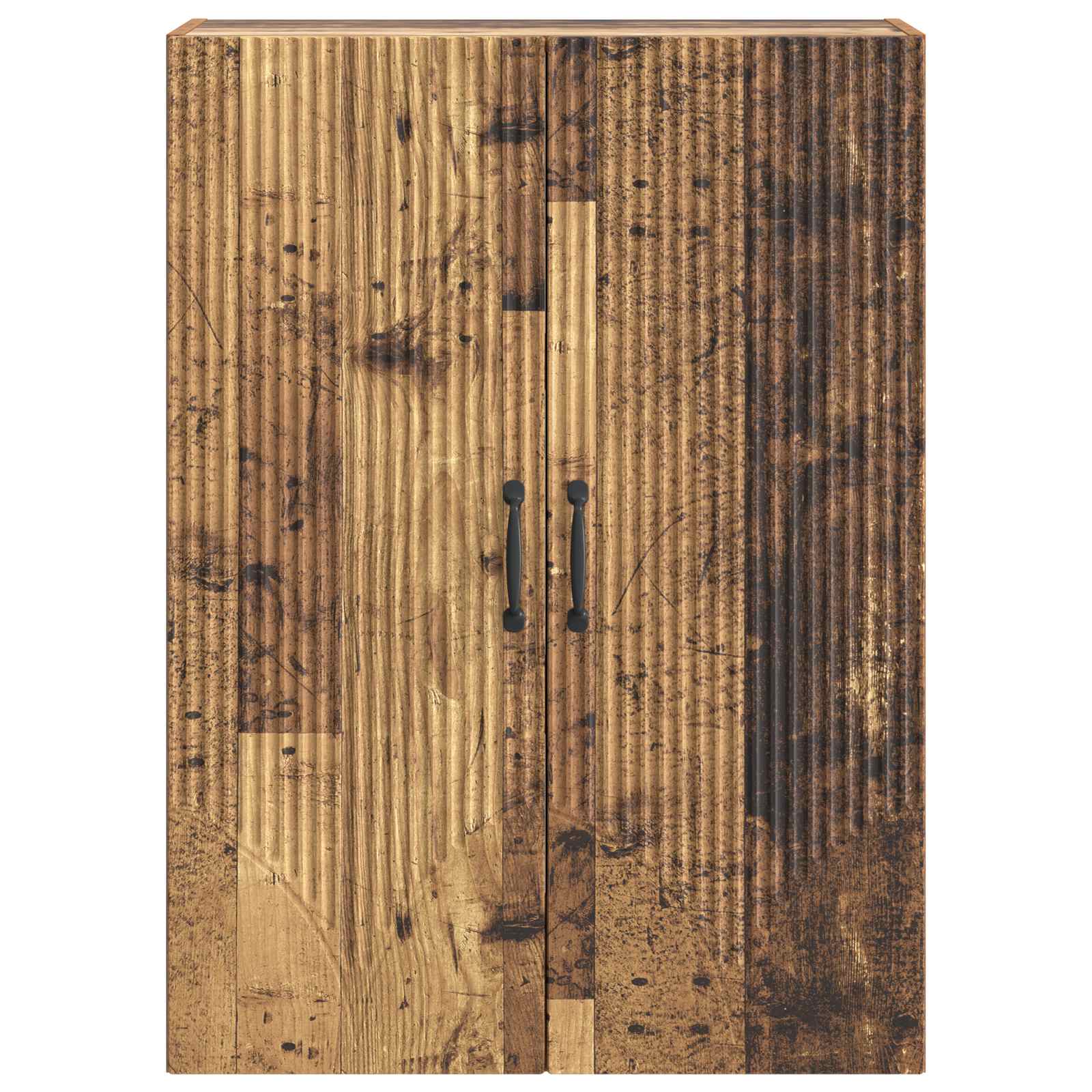 Wandkast Oud hout 66 x 34,5 x 90 cm Bewerkt hout
