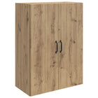 Wandkast eiken 66x34,5x90 cm bewerkt hout