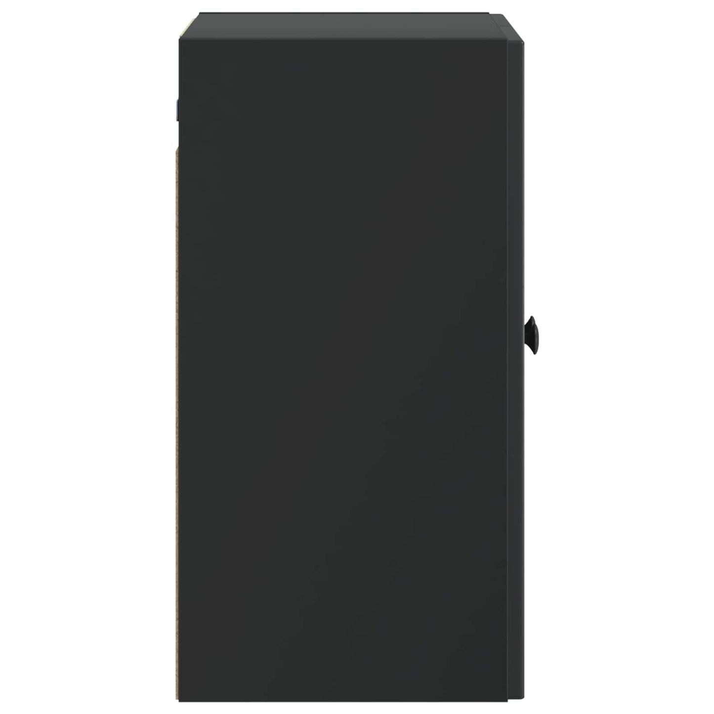 Wandkast Zwart 59 x 31 x 60 cm Bewerkt hout