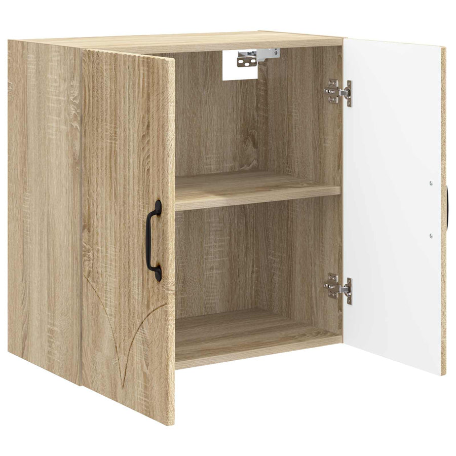 Wandkast Sonoma Eiken 59 x 31 x 60 cm Bewerkt hout