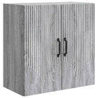 Wandkast 59x31x60 cm grijs Sonoma