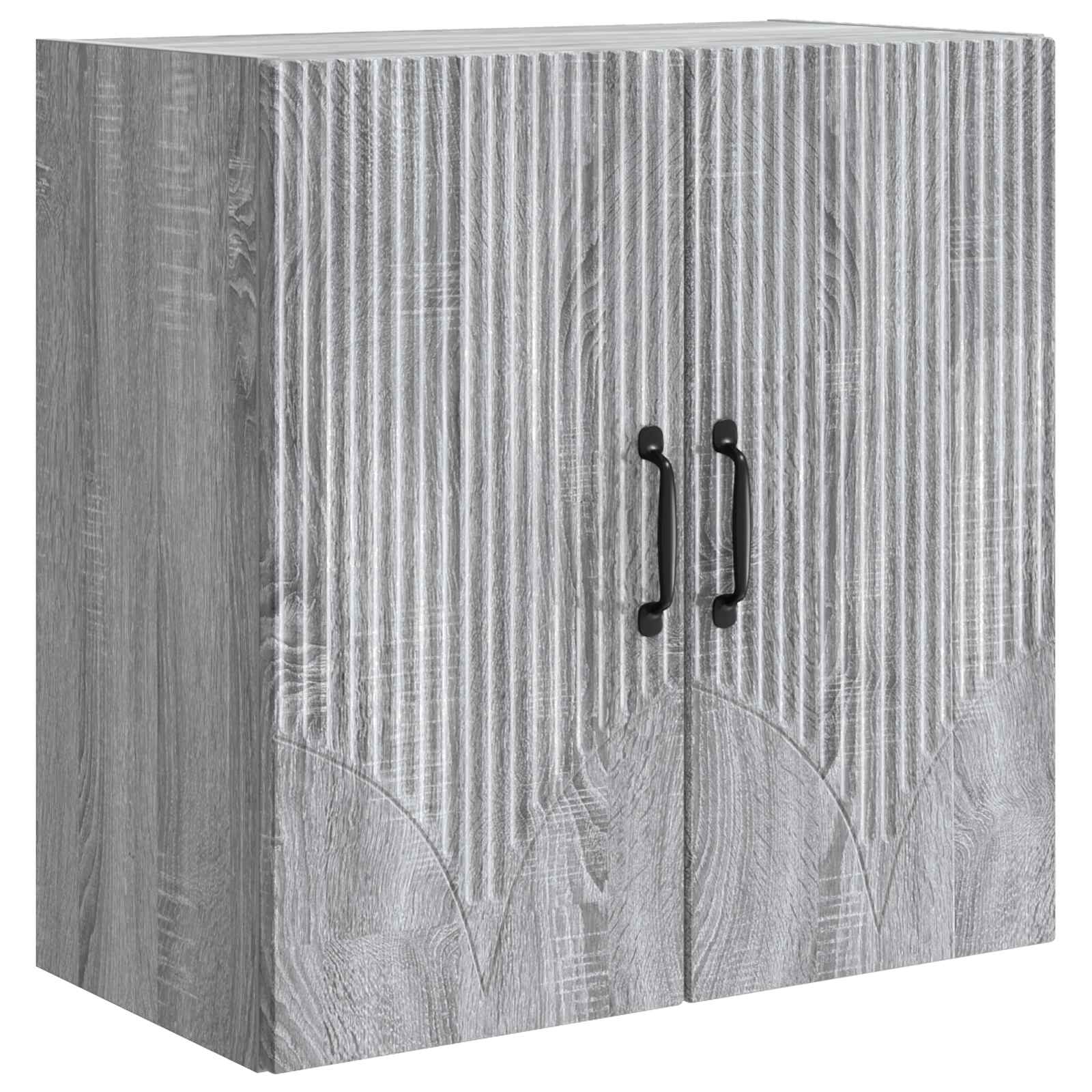 Wandkast Grijs Sonoma 59 x 31 x 60 cm Bewerkt hout
