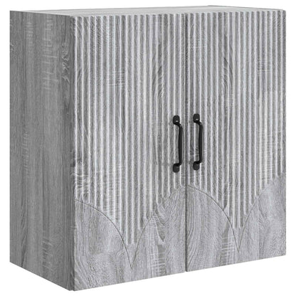 Wandkast Grijs Sonoma 59 x 31 x 60 cm Bewerkt hout