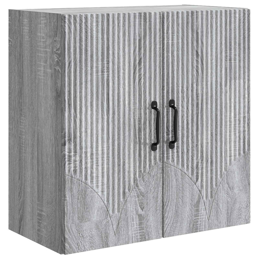 Wandkast Grijs Sonoma 59 x 31 x 60 cm Bewerkt hout