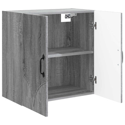 Wandkast Grijs Sonoma 59 x 31 x 60 cm Bewerkt hout