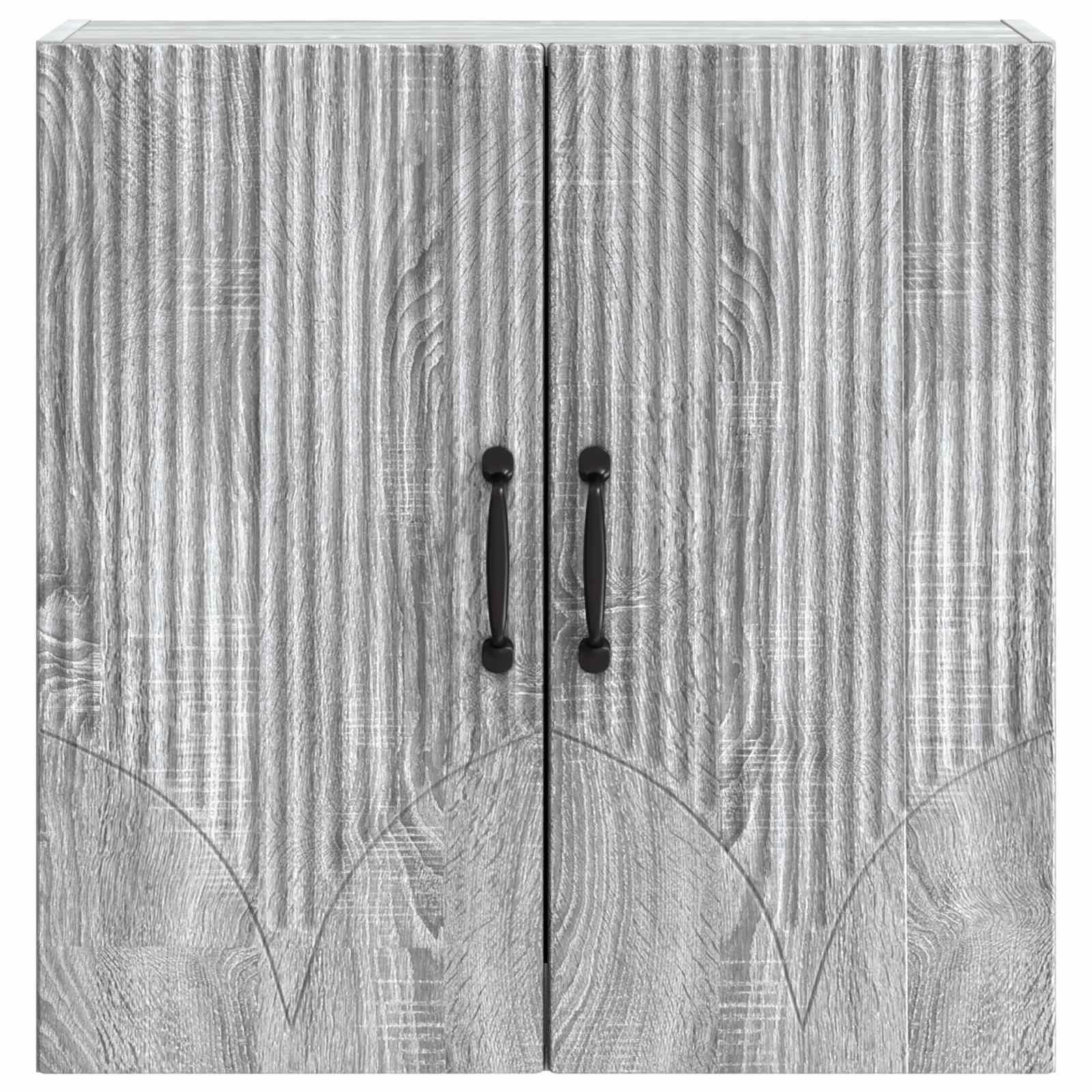 Wandkast Grijs Sonoma 59 x 31 x 60 cm Bewerkt hout