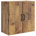 Wandkast 59x31x60 cm bewerkt hout
