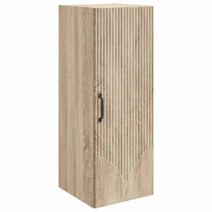Wandkast Sonoma Eiken 33 x 34,5 x 90 cm Bewerkt hout