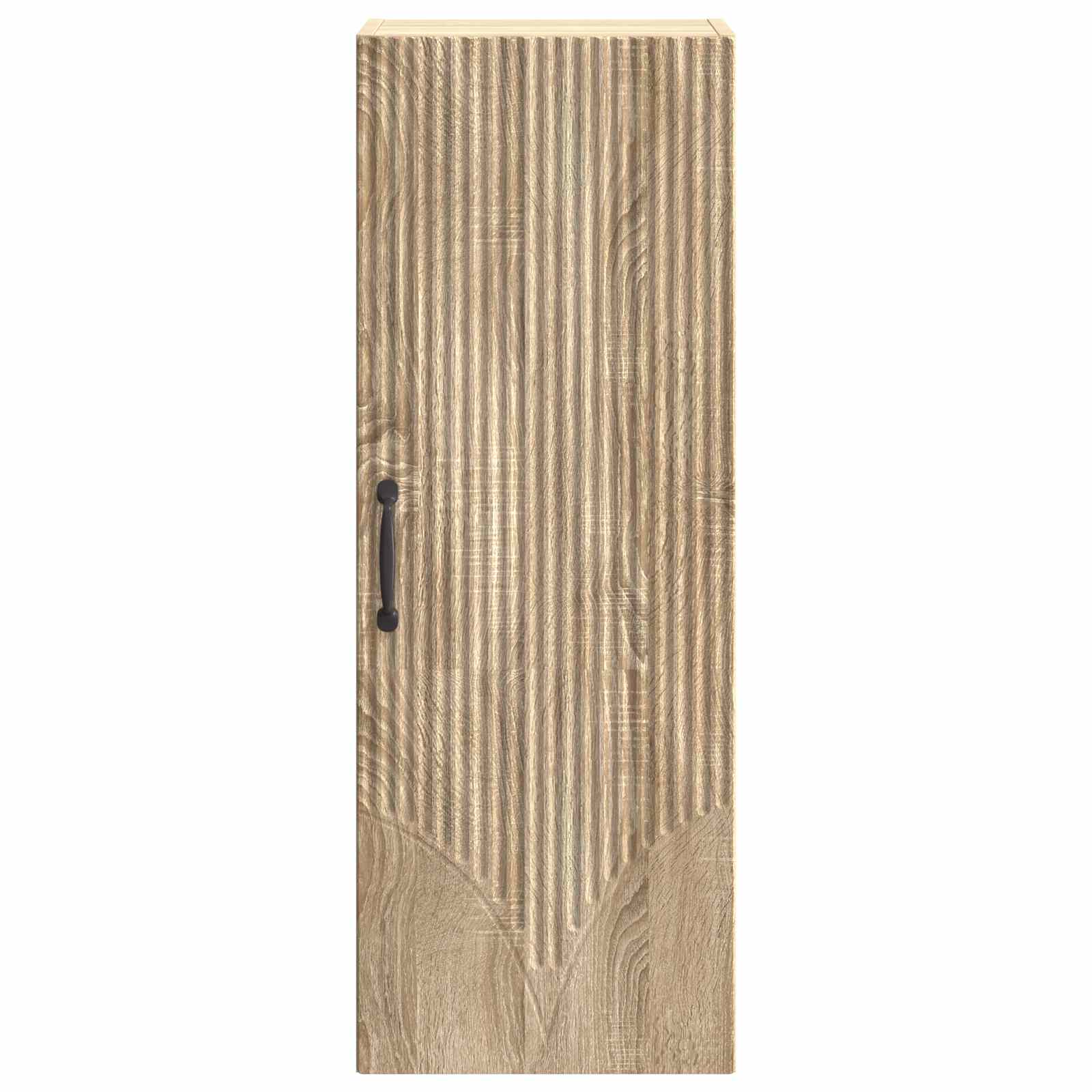 Wandkast Sonoma Eiken 33 x 34,5 x 90 cm Bewerkt hout