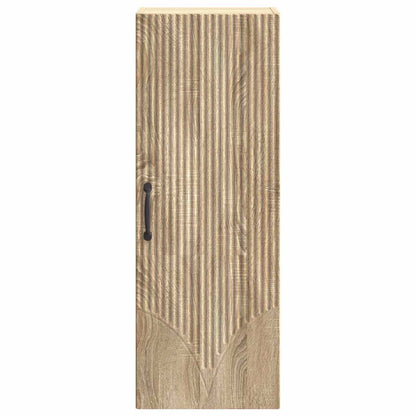 Wandkast Sonoma Eiken 33 x 34,5 x 90 cm Bewerkt hout