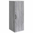 Wandkast 33x34.5x90 cm grijs sonoma bewerkt hout