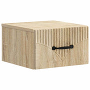 Nachtkastje 34,5x33x20 cm sonoma eiken bewerkt hout