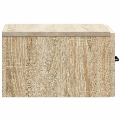Wandbeugel Bedkast 2 pcs Sonoma Eiken 34,5 x 33 x 20 cm