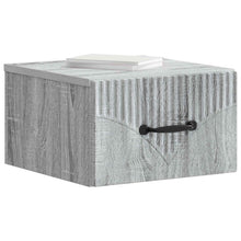 Wandbeugel Bedkast Grijs sonoma 34,5 x 33 x 20 cm Bewerkt hout