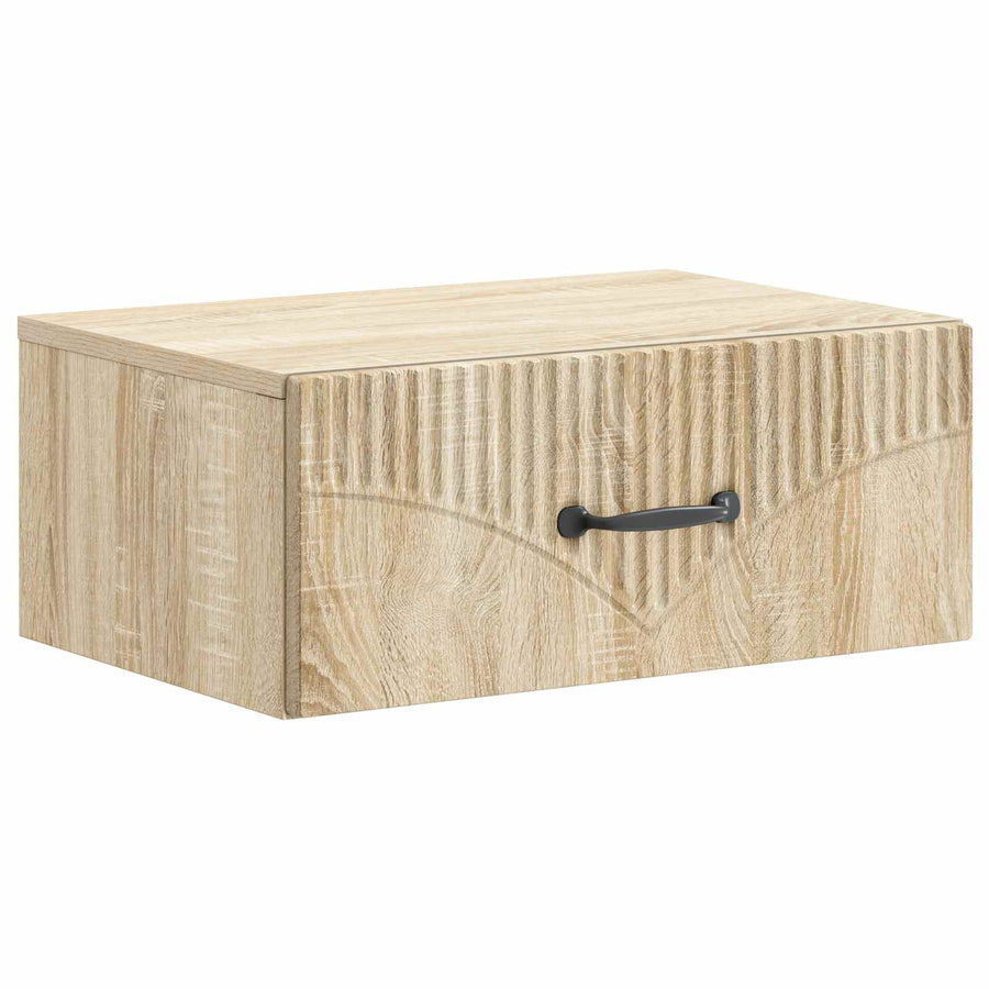 Wandbeugel Bedkast 2 pcs Sonoma Eiken 49 x 34,5 x 20 cm