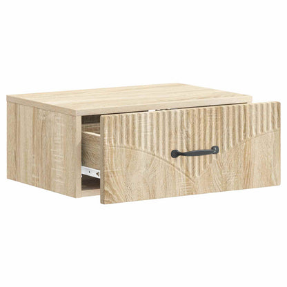 Wandbeugel Bedkast 2 pcs Sonoma Eiken 49 x 34,5 x 20 cm