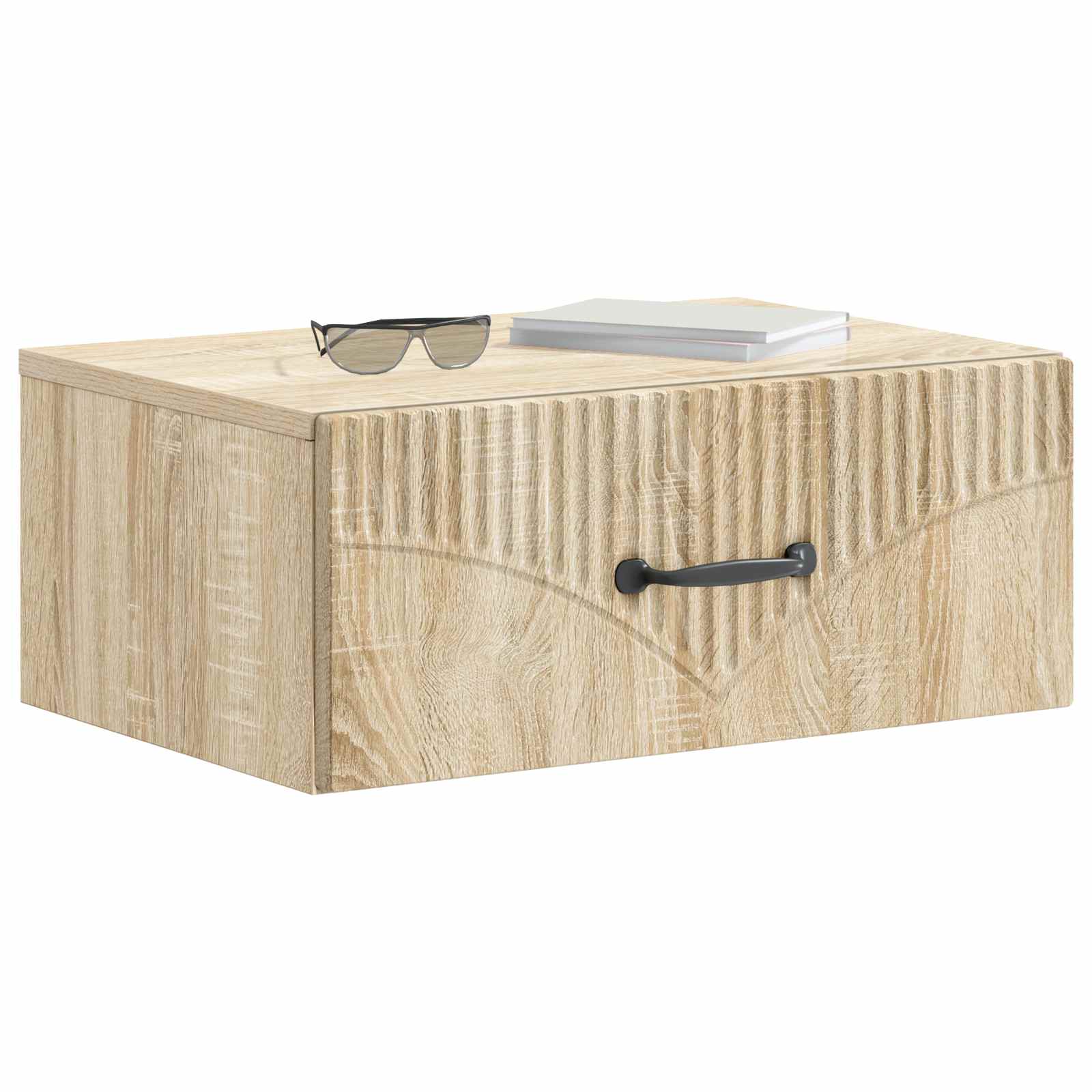 Wandbeugel Bedkast 2 pcs Sonoma Eiken 49 x 34,5 x 20 cm