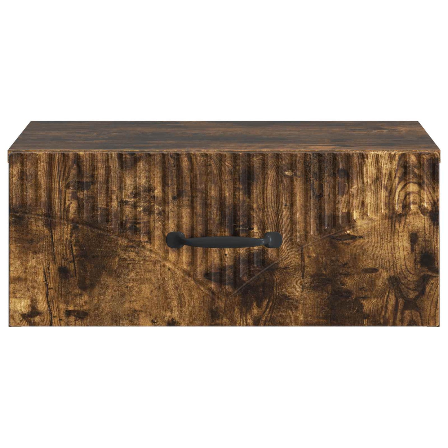 Wandbeugel Bedkast Gerookt eiken 49 x 34,5 x 20 cm Bewerkt hout