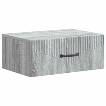 Wandbeugel Bedkast Grijs sonoma 49 x 34,5 x 20 cm Bewerkt hout