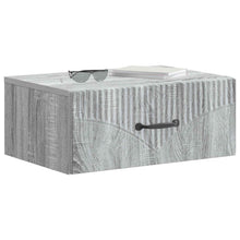 Wandbeugel Bedkast Grijs sonoma 49 x 34,5 x 20 cm Bewerkt hout