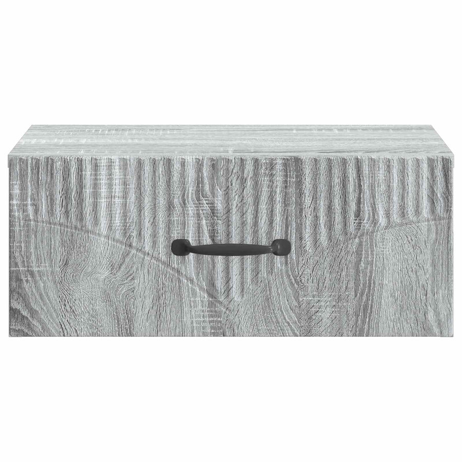 Wandbeugel Bedkast 2 pcs Grijs sonoma 49 x 34,5 x 20 cm