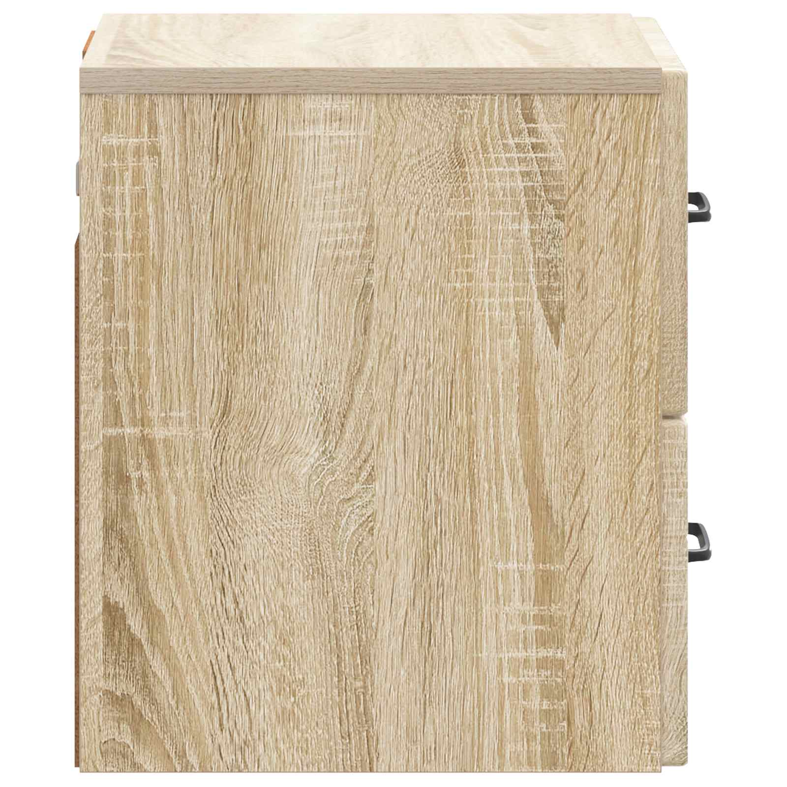 Wandbeugel Bedkast Sonoma Eiken 34,5 x 33 x 40 cm Bewerkt hout