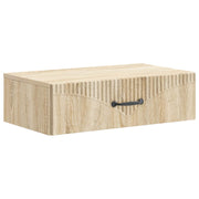 Wandmontage bijzettafel Sonoma eiken 59x34,5x17 cm