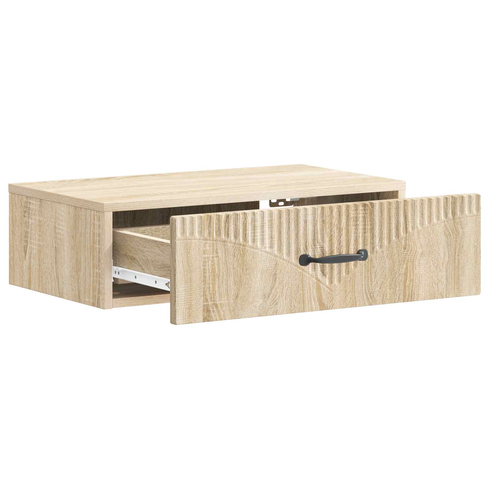 Wandmontage Zijtafel Sonoma Eiken 59 x 34,5 x 17 cm