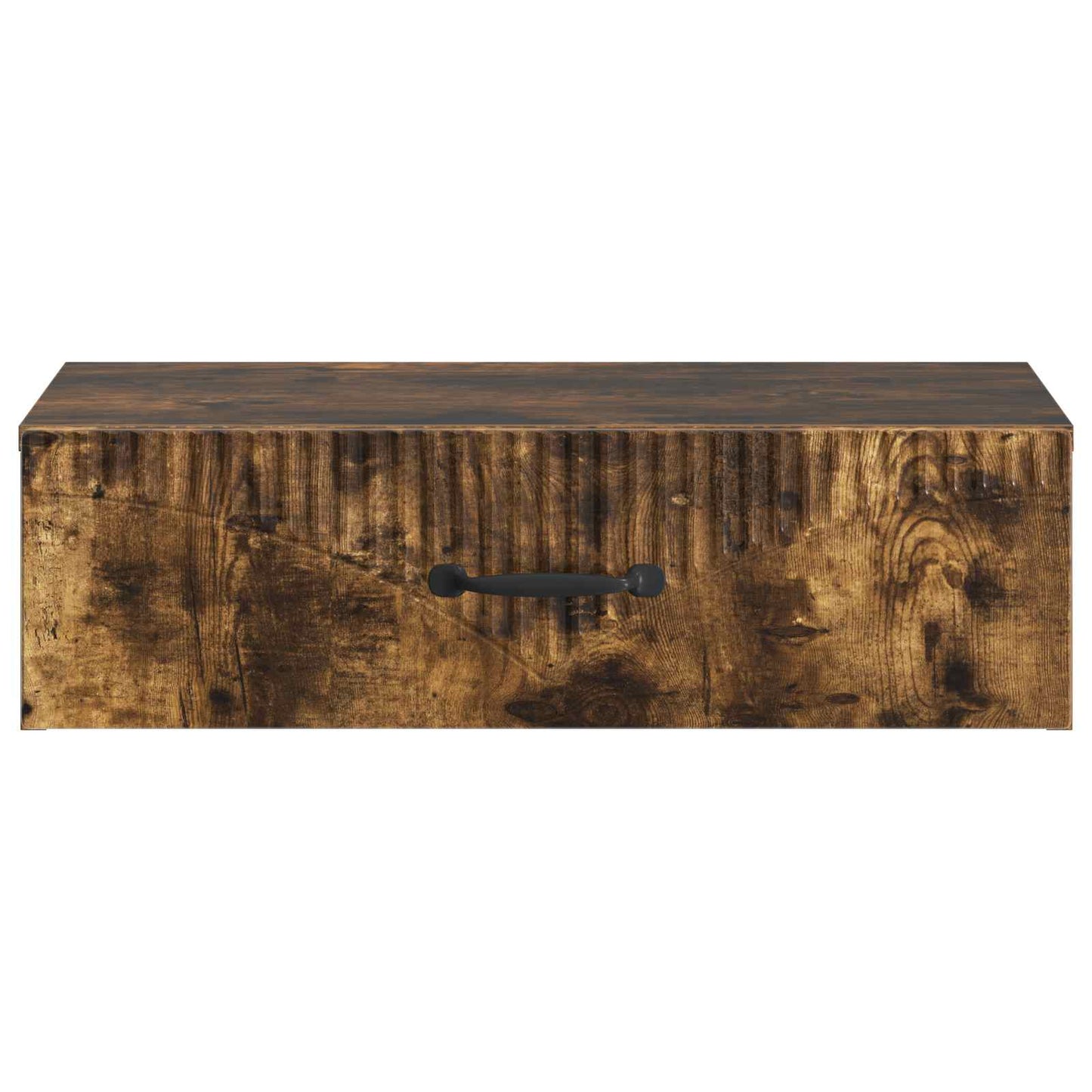 Wandmontage Zijtafel Gerookt eiken 59 x 34,5 x 17 cm