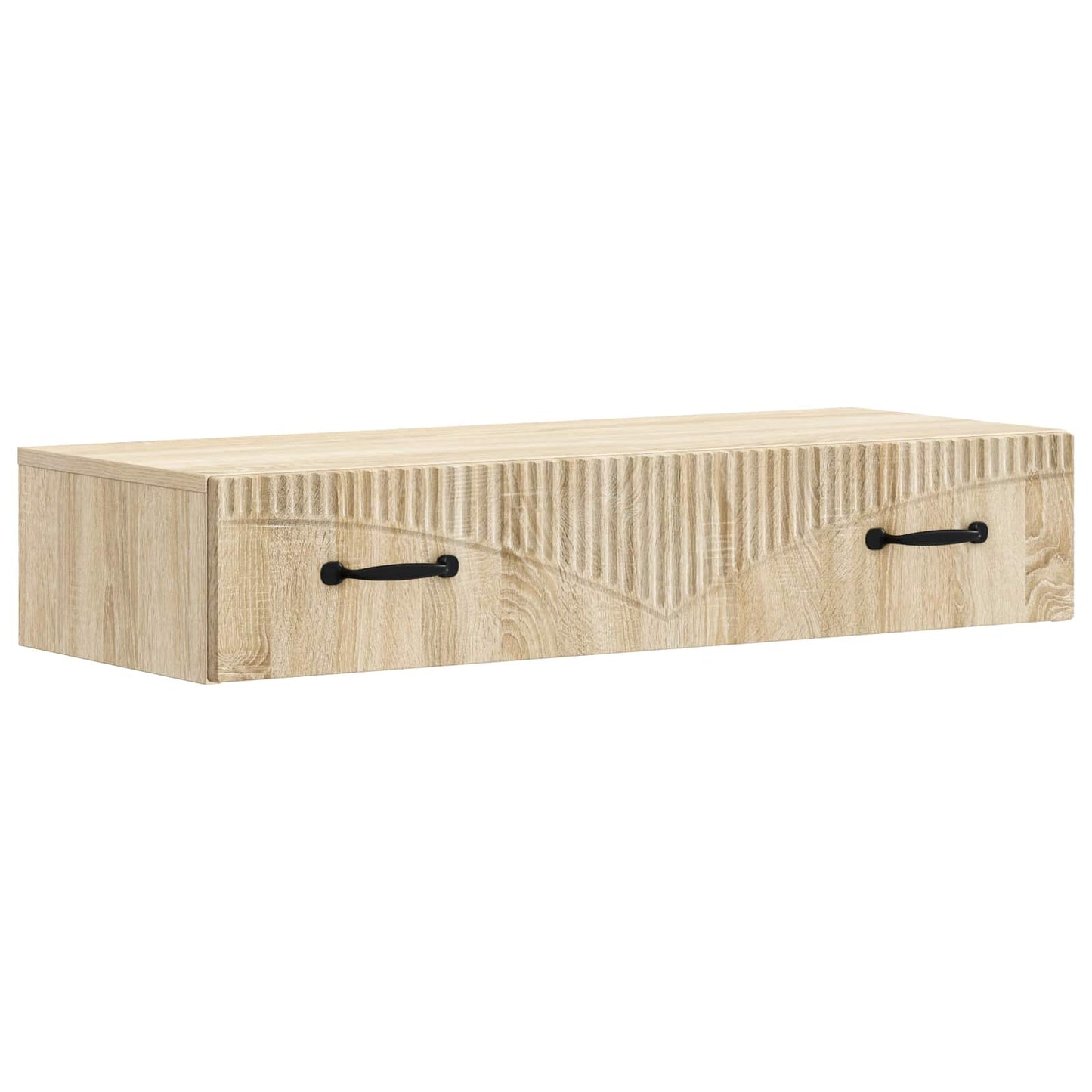 Wandmontage Zijtafel Sonoma Eiken 87,5 x 34,5 x 17 cm