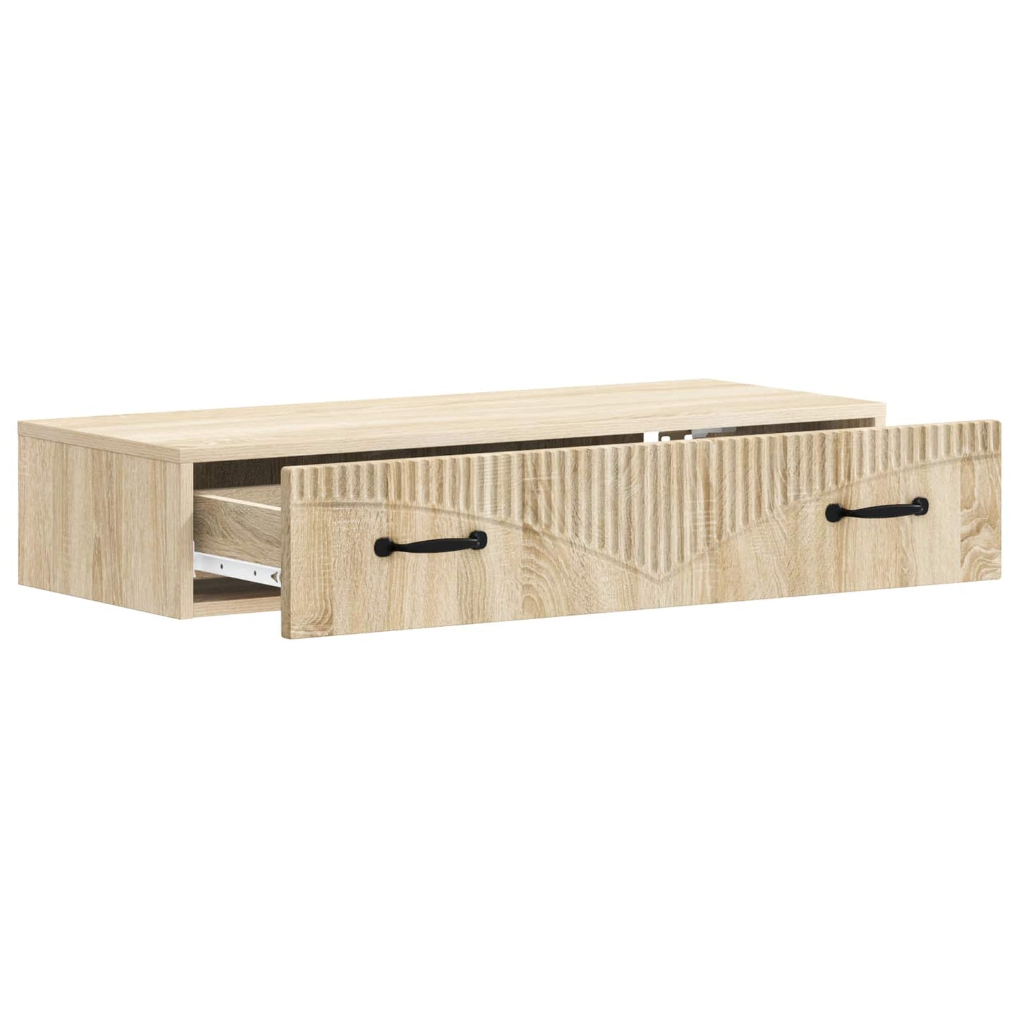 Wandmontage Zijtafel Sonoma Eiken 87,5 x 34,5 x 17 cm