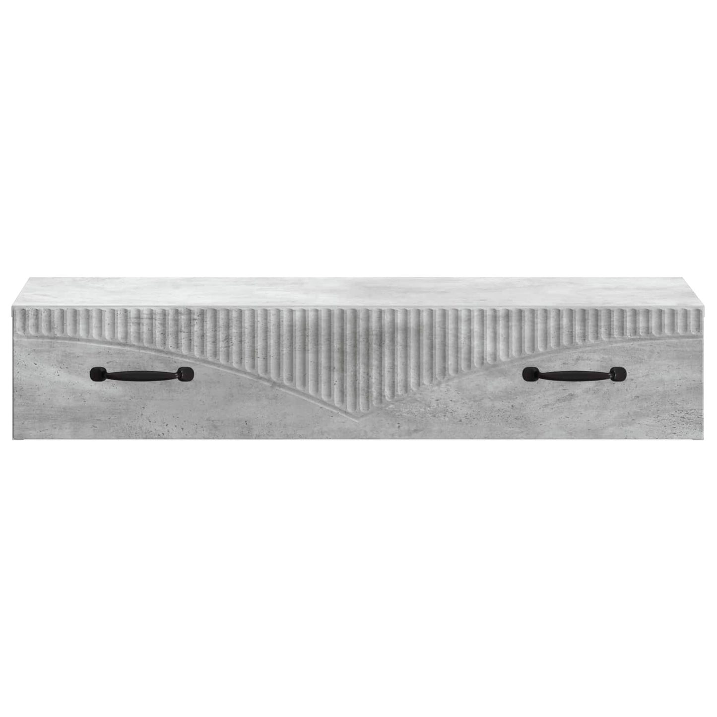 Wandmontage Zijtafel Betongrijs 87,5 x 34,5 x 17 cm