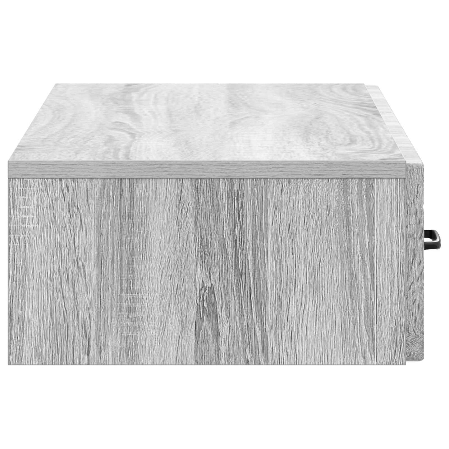 Wandmontage Zijtafel Grijs sonoma 87,5 x 34,5 x 17 cm