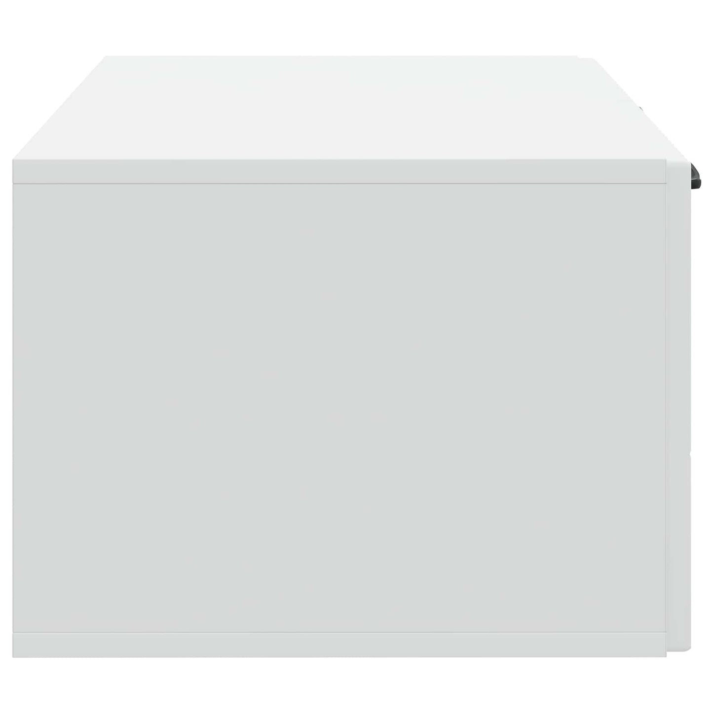 Wandbeugel TV-kast Wit 59,5 x 41 x 30 cm Bewerkt hout