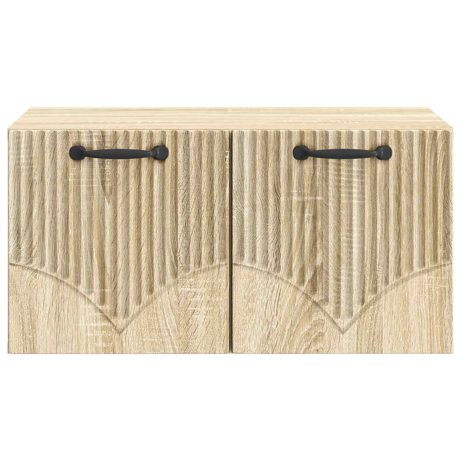 Wandbeugel TV-kast Sonoma Eiken 59,5 x 41 x 30 cm Bewerkt hout