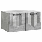 Tv-kast 59,5x41x30 cm bewerkt hout betongrijs