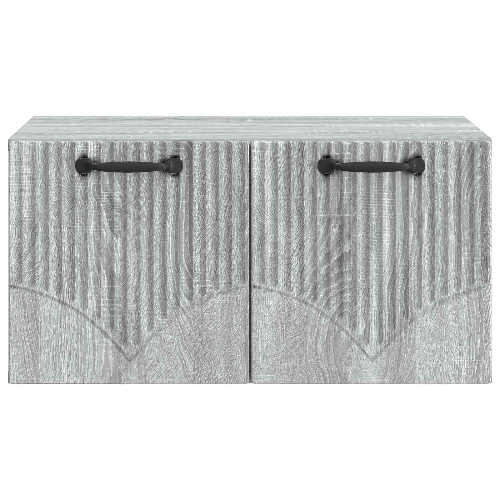 Wandbeugel TV-kast Grijs sonoma 59,5 x 41 x 30 cm Bewerkt hout