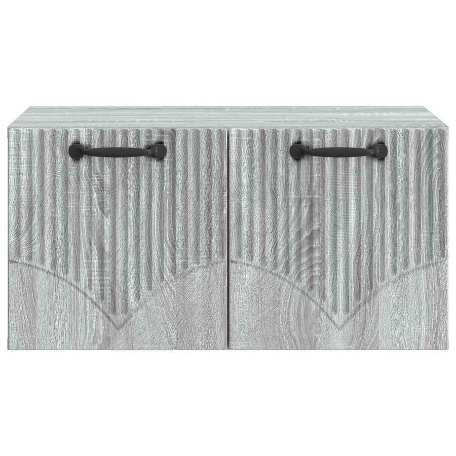 Wandbeugel TV-kast Grijs sonoma 59,5 x 41 x 30 cm Bewerkt hout