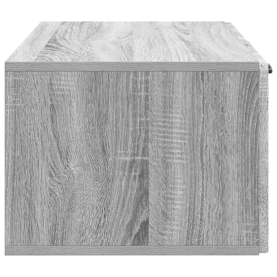 Wandbeugel TV-kast Grijs sonoma 59,5 x 41 x 30 cm Bewerkt hout