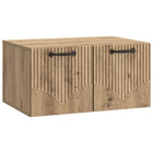 Wall bracket TV cabinet Artisan oak 59.5 x 41 x 30 cm