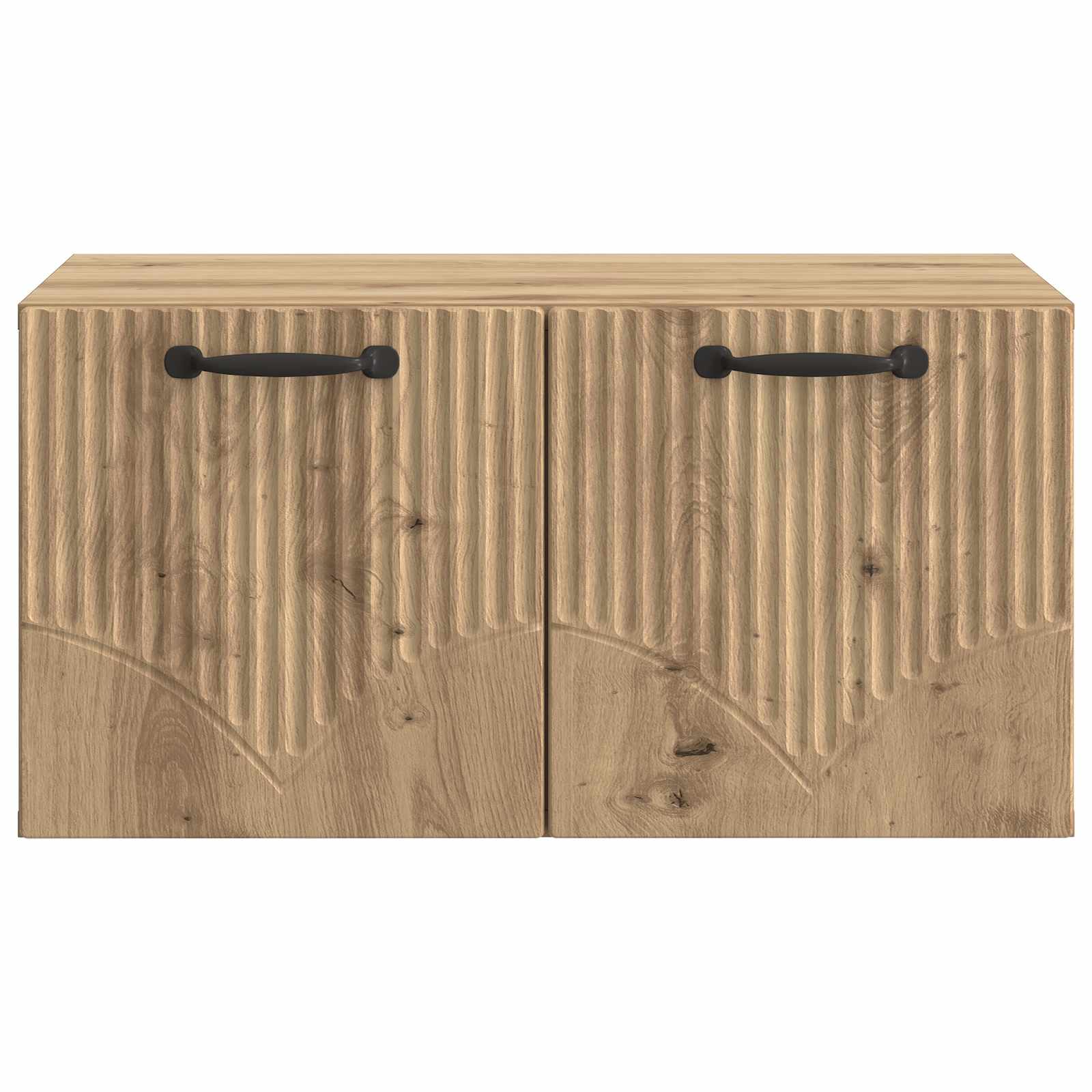 Wandbeugel TV-kast Artisanaal eiken 59,5 x 41 x 30 cm