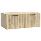 Tv-meubel 78,5x41x30 cm bewerkt hout sonoma eiken