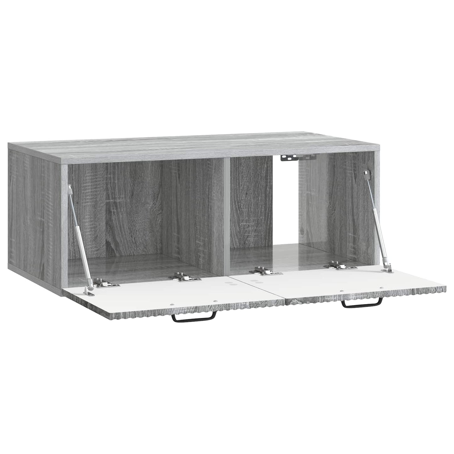 Wandbeugel TV-kast Grijs sonoma 78,5 x 41 x 30 cm Bewerkt hout