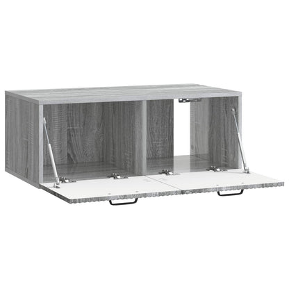 Wandbeugel TV-kast Grijs sonoma 78,5 x 41 x 30 cm Bewerkt hout