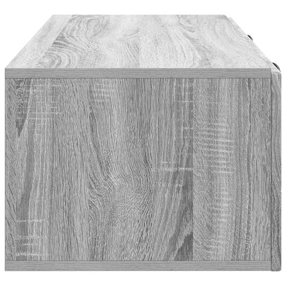 Wandbeugel TV-kast Grijs sonoma 78,5 x 41 x 30 cm Bewerkt hout
