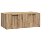 Wall Bracket TV Cabinet Artisanal Oak 78.5 x 41 x 30 cm