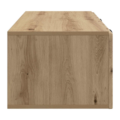 Wandbeugel TV-kast Artisanaal eiken 78,5 x 41 x 30 cm