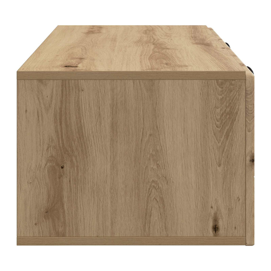 Wandbeugel TV-kast Artisanaal eiken 78,5 x 41 x 30 cm
