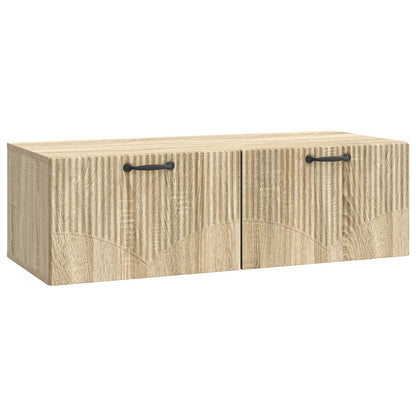 Wandbeugel TV-kast Sonoma Eiken 98 x 41 x 30 cm Bewerkt hout