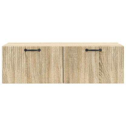 Wandbeugel TV-kast Sonoma Eiken 98 x 41 x 30 cm Bewerkt hout